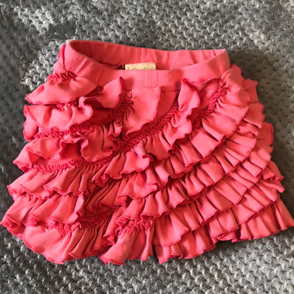 Lemon Loves Lime Size 4 Ruffle Shorts